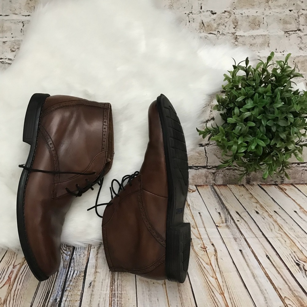 Nunn Bush Brown Dual Comfort Memory Foam Shoes 11